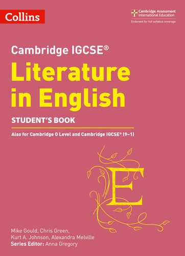 Cambridge IGCSE(tm) Literature in English Student's Book (Collins Cambridge IGCSE(tm)) cover