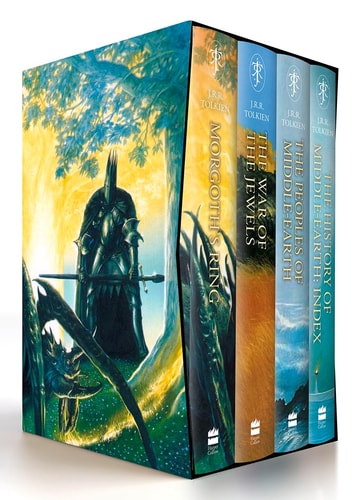 The History of Middle-Earth (Boxed Set 4): Morgoth's Ring, the War of the Jewels, the Peoples of Middle-earth and Index (the History of Middle-earth) cover