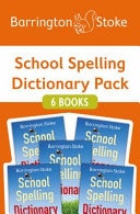 School Spelling Dictionary Pack cover