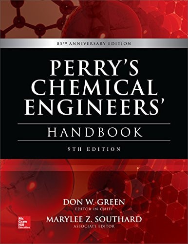 Perry's Chemical Engineers' Handbook, 9th Edition cover