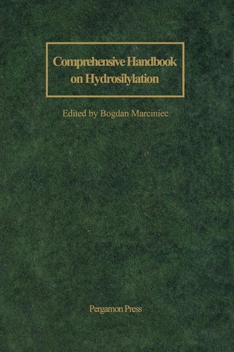 Comprehensive Handbook on Hydrosilylation cover