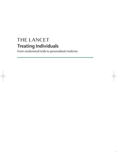 Treating Individuals From randomised trials to personalised medicine cover