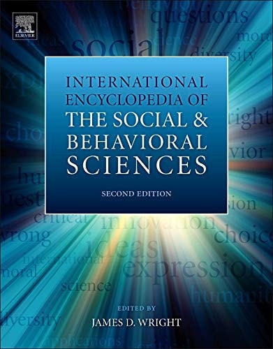 International Encyclopedia of the Social & Behavioral Sciences cover