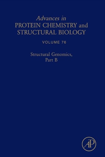 Structural Genomics, Part B cover