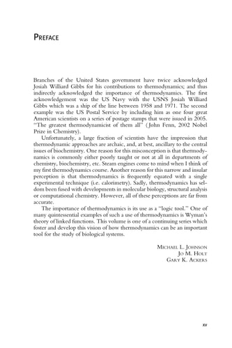 Biothermodynamics Part A cover