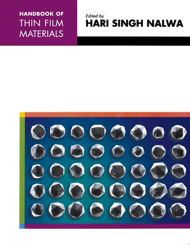 Handbook of Thin Films, Five-Volume Set cover