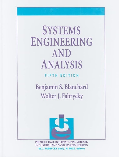 Systems Engineering and Analysis cover
