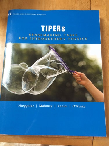 TIPERs Sensemaking Tasks for Introductory Physics cover