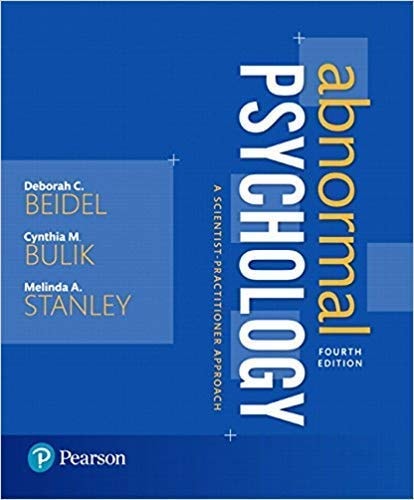 Abnormal Psychology A Scientist-Practitioner Approach, Books a la Carte Edition cover