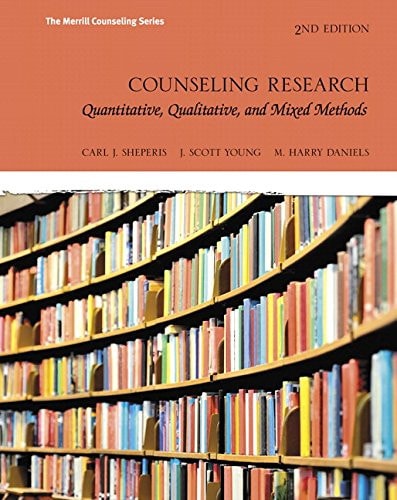Counseling Research Quantitative, Qualitative, and Mixed Methods cover