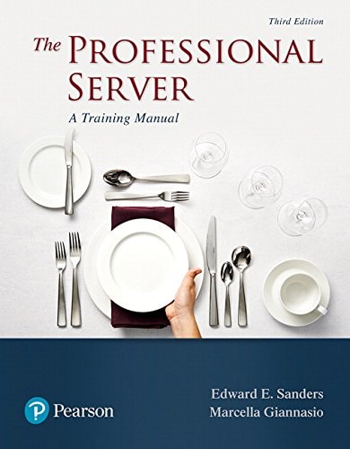 The Professional Server A Training Manual cover