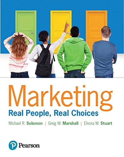 Marketing: Real People, Real Choices Plus MyLab Marketing with Pearson eText -- Access Card Package (9th Edition) cover