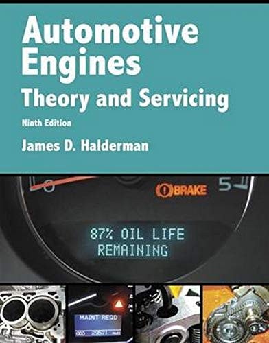 Automotive Engines Theory and Servicing cover