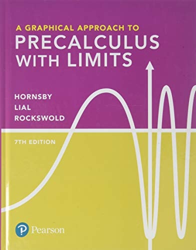 A Graphical Approach to Precalculus with Limits cover