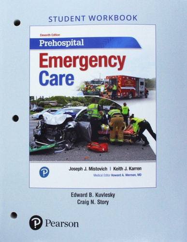 Workbook for Prehospital Emergency Care cover