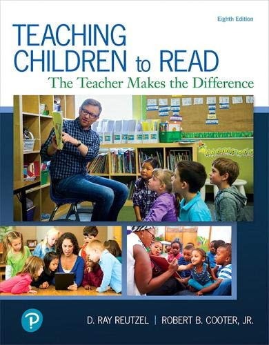 Teaching Children to Read The Teacher Makes the Difference cover