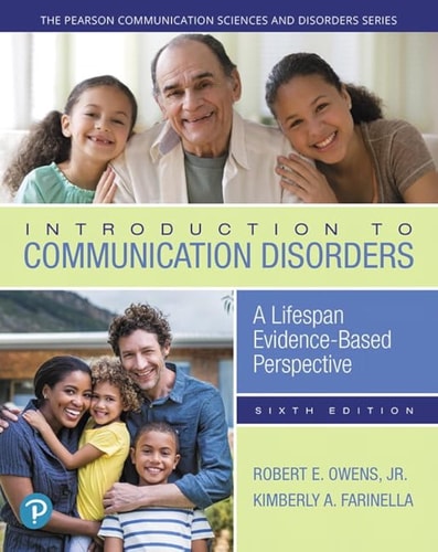 Introduction to Communication Disorders A Lifespan Evidence-Based Perspective cover