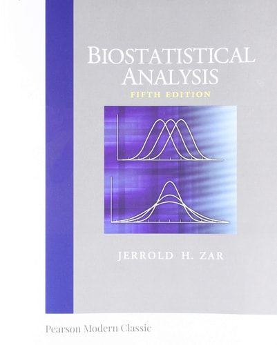 Biostatistical Analysis cover