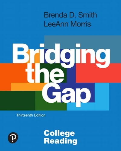 Bridging the Gap College Reading cover