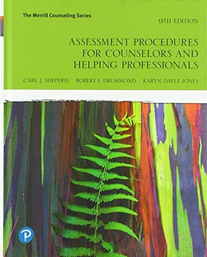 Assessment Procedures for Counselors and Helping Professionals cover