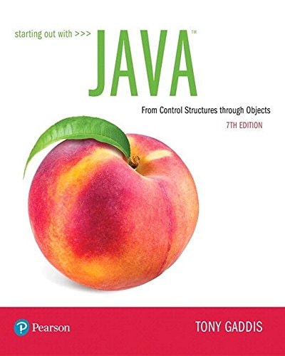 Starting Out with Java: From Control Structures through Objects Plus MyLab Programming with Pearson eText -- Access Card Package cover
