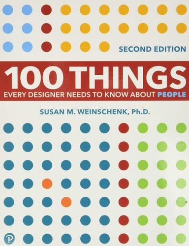 100 Things Every Designer Needs to Know about People cover
