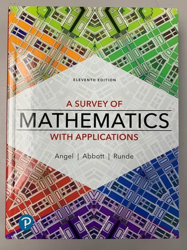 A Survey of Mathematics with Applications [High School Edition] cover