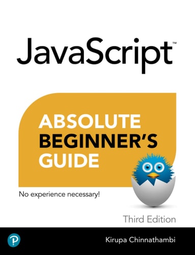 JavaScript Absolute Beginner's Guide, Third Edition cover