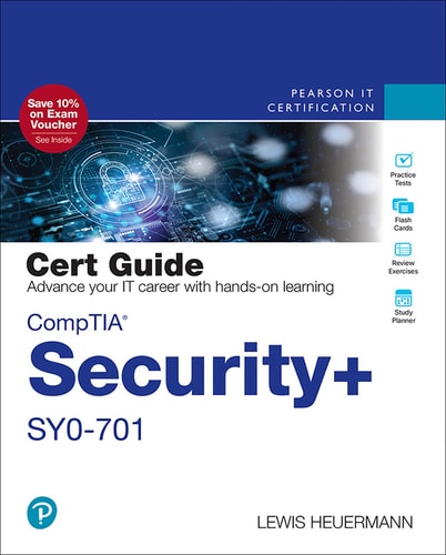 CompTIA Security+ SY0-701 Cert Guide cover