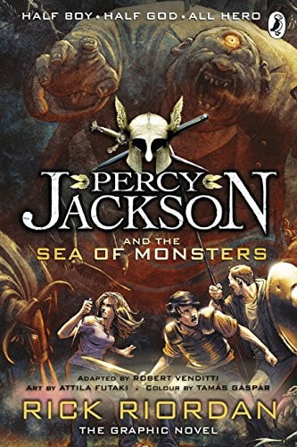 Percy Jackson and the Sea of Monsters The Graphic Novel cover
