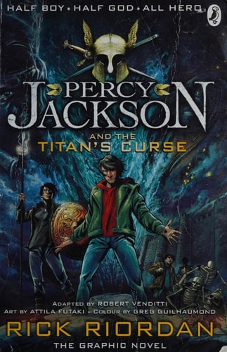 Percy Jackson and the Titan's Curse The Graphic Novel cover