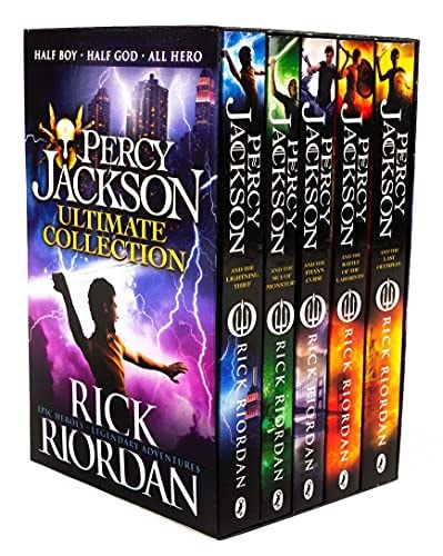 Percy Jackson: Complete Series Box Set cover