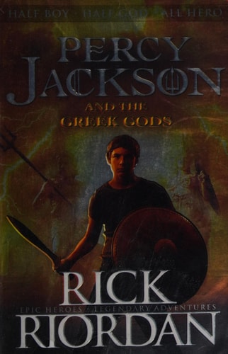 Percy Jackson and the Greek Gods cover