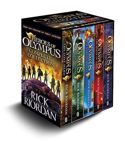 Heroes of Olympus Box cover