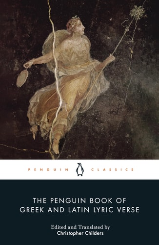 The Penguin Book of Greek and Latin Lyric Verse cover
