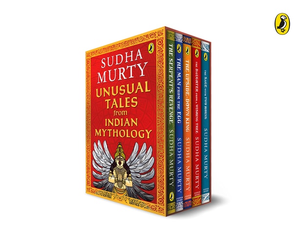 Unusual Tales from Indian Mythology: Sudha Murty's Bestselling Series of Unusual Tales from Indian Mythology 5 Books in 1 Boxset cover