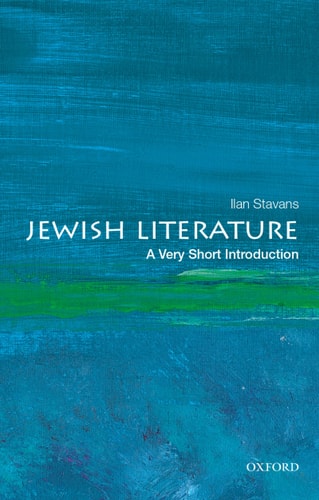 Jewish Literature A Very Short Introduction cover