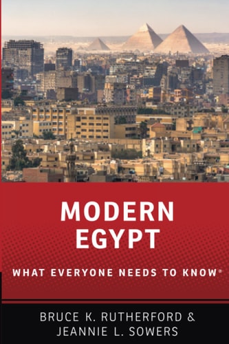 Modern Egypt What Everyone Needs to Know cover