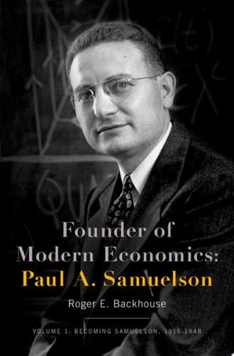 Founder of Modern Economics Paul A. Samuelson cover