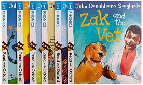 Read with Oxford: Stages 1-2: Julia Donaldson's Songbirds: My Phonics Story Collection cover