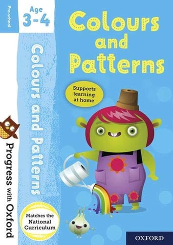 PWO: Colour Pattern Age 3-4 Bk Sticker cover