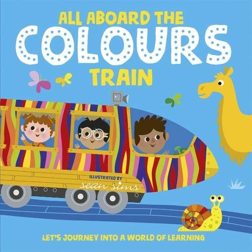 All Aboard the Colours Train cover