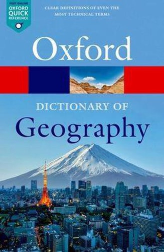 A Dictionary of Geography cover