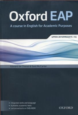 Oxford EAP B2: Student's Book and DVD-ROM Pack English for Academic Purposes cover
