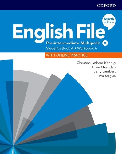English File: Pre-Intermediate: Student's Book/Workbook Multi-Pack A cover