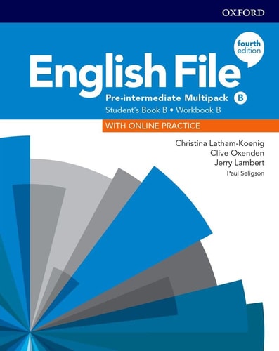 English File: Pre-Intermediate: Student's Book/Workbook Multi-Pack B cover