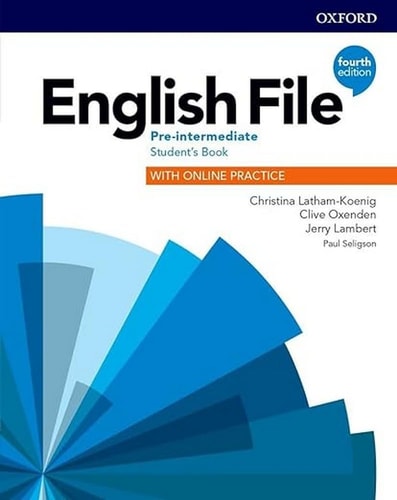 English File Pre-intermediate Student's Book with Online Practice cover
