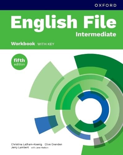 English File Intermediate Workbook with Key cover