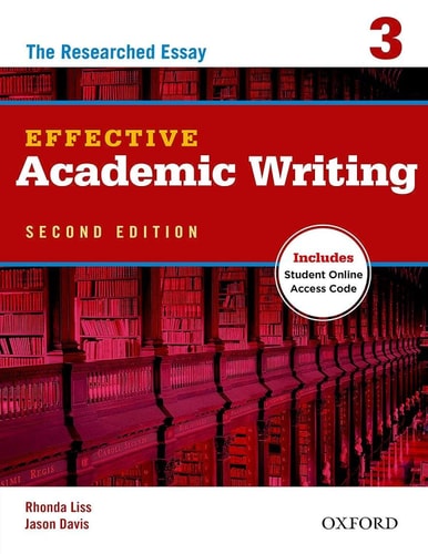 Effective Academic Writing Second Edition: 3: Student Book cover