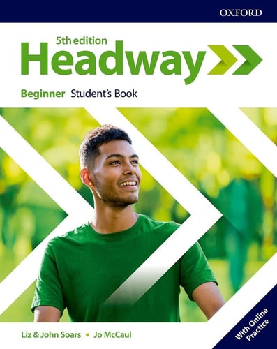 Headway 5th Edition, Beginner Student's Book with Online Practice cover